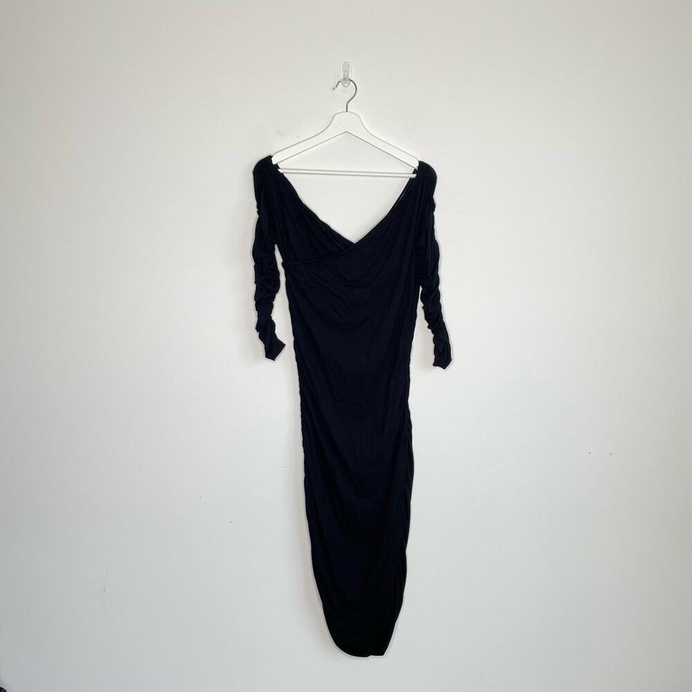 BAUM UND PFERDGARTEN | NWT Ruched Jelisa Dress | M - Picture 4 of 4